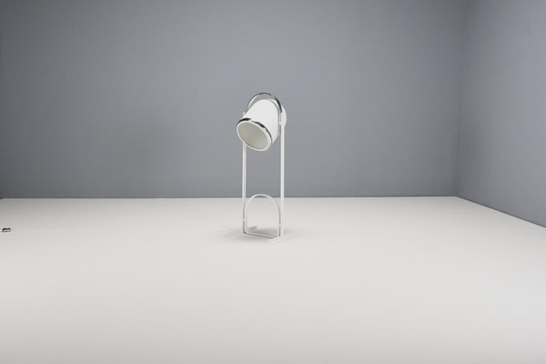 Metal and Chrome Floor Lamp attributed to Goffredo Reggiani, Italy, 1970s-QT-1393078