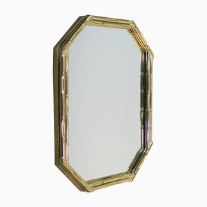 Metal and Imitating Bamboo Mirror, 1970s-NE-1384266