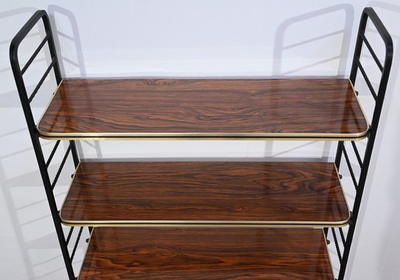 Metal and Laminate Shelves, 1950, Set of 2-RVK-1724749