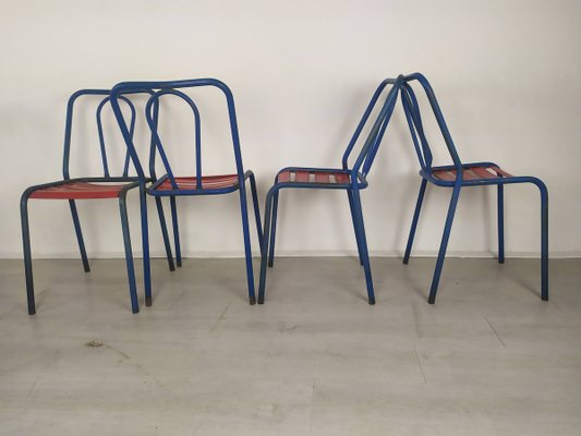 Metal Chairs from Tolix, Set of 8-EAD-943733