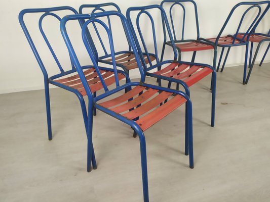 Metal Chairs from Tolix, Set of 8-EAD-943733