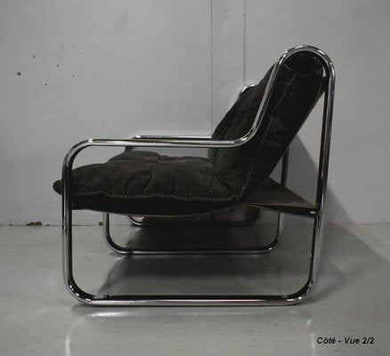 Metal Chrome Bench, 1970s-RVK-851999