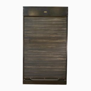 Metal Filing Cabinet with Shutter from Ronéo, 1950s-NEN-2041852