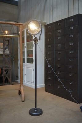 Metal Floor Lamp from Epernay, France, 1950s-NEN-2043273