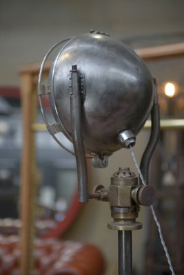 Metal Floor Lamp from Epernay, France, 1950s-NEN-2043273