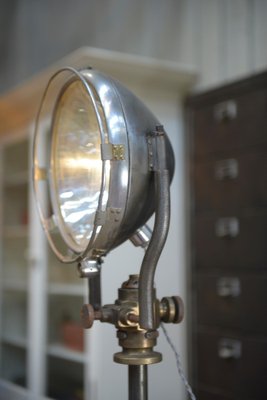 Metal Floor Lamp from Epernay, France, 1950s-NEN-2043273