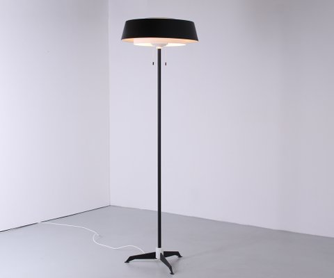 Metal Floor Light by Niek Hiemstra for Hiemstra Evolux, 1950s-XT-1343837