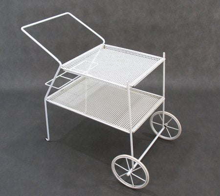 Metal Garden Trolley Table, 1980s-WVA-993996