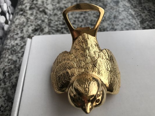 Metal Gold-Plated BMF Bird Opener, West Germany, 1970s-WQQ-1730125