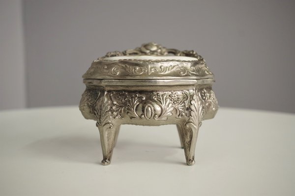 Metal Jewelry Box, 1950s-KNM-1430888