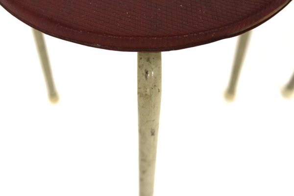 Metal Stools, Sweden, 1950, Set of 2-GEK-1720756