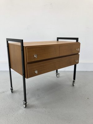 Metal & Teak Cabinet, 1970s-JWH-1363886