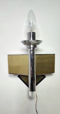 Metal Wall Lamp, Italy, 1970s-RGF-2036001