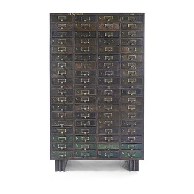 Metal Workshop Furniture with 72 Drawers-NQ-625012