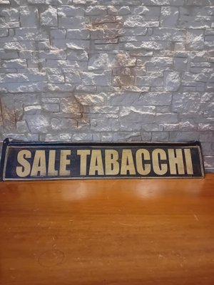 Metallic Teaching Tabacchi Salt Sign-WMZ-1774711