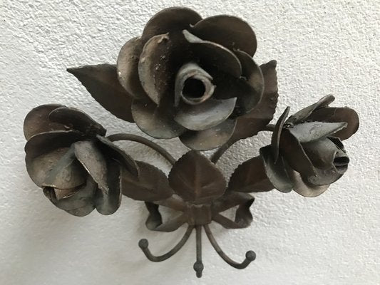 Metalwork Bouquet Handmade Rose Charm Hook-WQQ-1332307