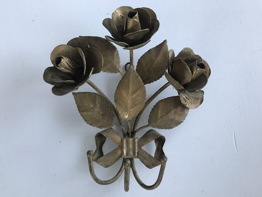 Metalwork Bouquet Handmade Rose Charm Hook-WQQ-1332307