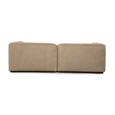 Mex Cube 3-Seater Sofa in Beige Fabric from Cassina-RQW-1748295