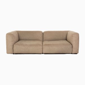 Mex Cube 3-Seater Sofa in Beige Fabric from Cassina-RQW-1748295