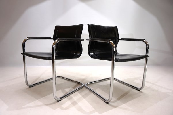 MG Dining Chairs by Mart Stam, 1970s, Set of 2-HUW-2017414