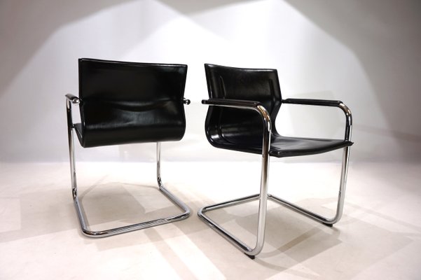 MG Dining Chairs by Mart Stam, 1970s, Set of 2-HUW-2017414