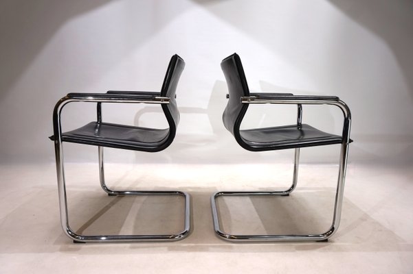 MG Dining Chairs by Mart Stam, 1970s, Set of 2-HUW-2017414