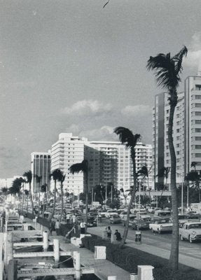 Miami Beach, Street Photography, USA, 1960s, Black & White Photograph-DYV-1245437