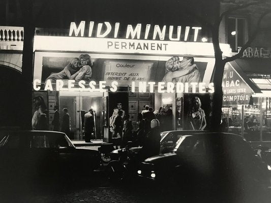 Michel Ginies, The Midnight Midnight Rue Des Grands Boulevards, Paris, 1972, Photography-KHH-1321476