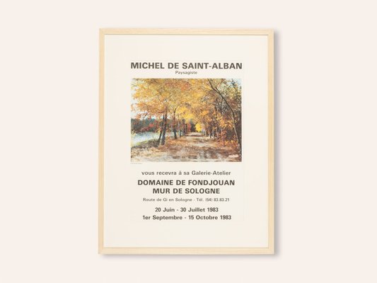 Michel of Saint-Alban, Exhibition Poster, Framed-GPP-1050277