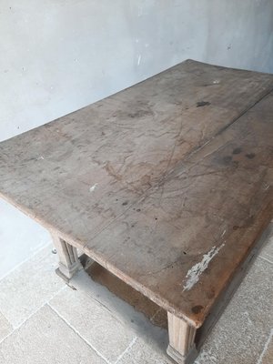 Mid-17th Century Dutch Oak Pay Table-TDA-1376460