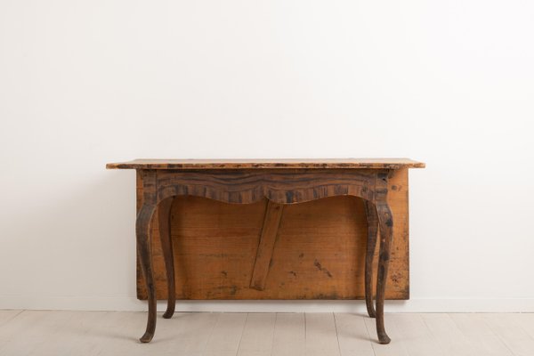 Mid-18th Century Swedish Drop-Leaf Table-MJF-931281