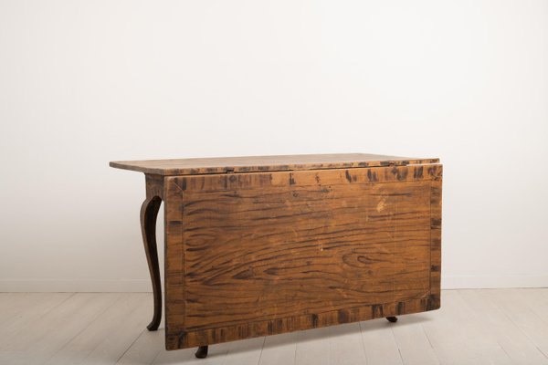 Mid-18th Century Swedish Drop-Leaf Table-MJF-931281