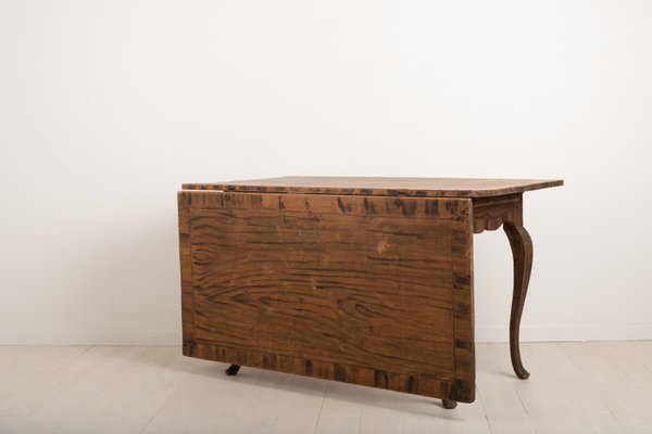 Mid-18th Century Swedish Drop-Leaf Table-MJF-931281