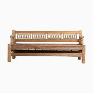 Mid 18th Century Swedish Pine Bench-MJF-953190