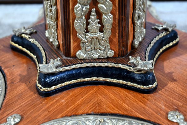 Mid-19th Century Napoleon III Restoration Pedestal Table in Precious Wood-RVK-1800279