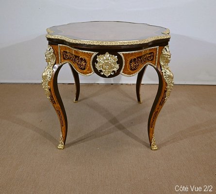 Mid 19th Century Napoleon III Violonée Table in Precious Wood-RVK-1328928