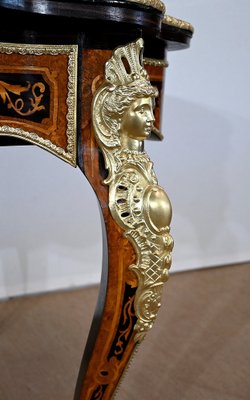 Mid 19th Century Napoleon III Violonée Table in Precious Wood-RVK-1328928