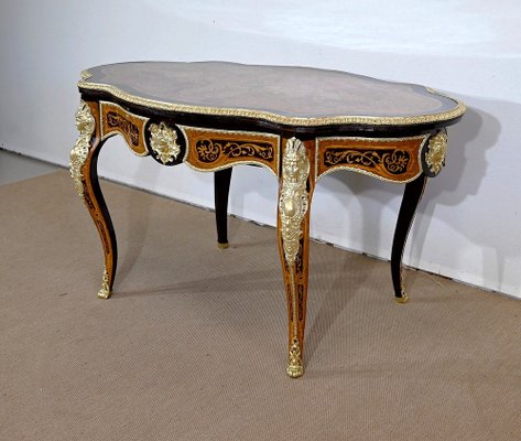 Mid 19th Century Napoleon III Violonée Table in Precious Wood-RVK-1328928