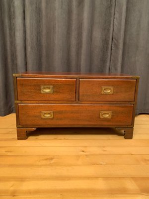 Mid-20th Century English Officers Commode by Reh Kennedy for Harrods London-VQM-1092043