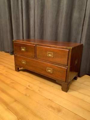 Mid-20th Century English Officers Commode by Reh Kennedy for Harrods London-VQM-1092043