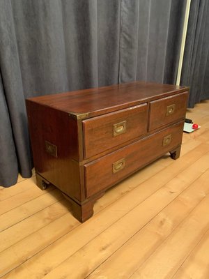 Mid-20th Century English Officers Commode by Reh Kennedy for Harrods London-VQM-1092043