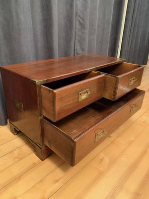 Mid-20th Century English Officers Commode by Reh Kennedy for Harrods London-VQM-1092043