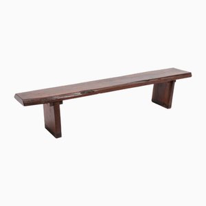 Mid-20th Century Varnished Wood Bench-KMC-1743255