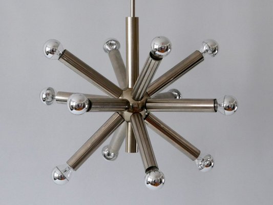 Mid-Century 12-Armed Sputnik Chandelier, 1960s, Germany-WPT-843994