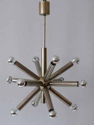 Mid-Century 12-Armed Sputnik Chandelier, 1960s, Germany-WPT-843994