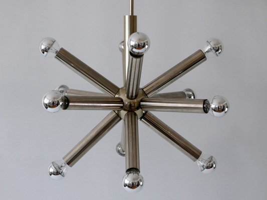 Mid-Century 12-Armed Sputnik Chandelier, 1960s, Germany-WPT-843994