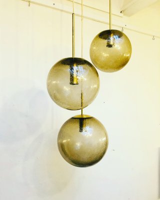 Mid-Century 3-Ball Ceiling Light from Peill & Putzler, 1960s-RZY-1123246