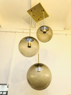 Mid-Century 3-Ball Ceiling Light from Peill & Putzler, 1960s-RZY-1123246