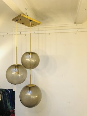 Mid-Century 3-Ball Ceiling Light from Peill & Putzler, 1960s-RZY-1123246