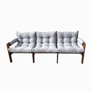 Mid-Century 3-Seater Rosewood Sofa-GGK-775518